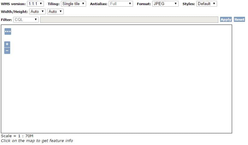 geoserver layer preview not working